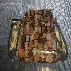 Beautiful gold Pattern purse